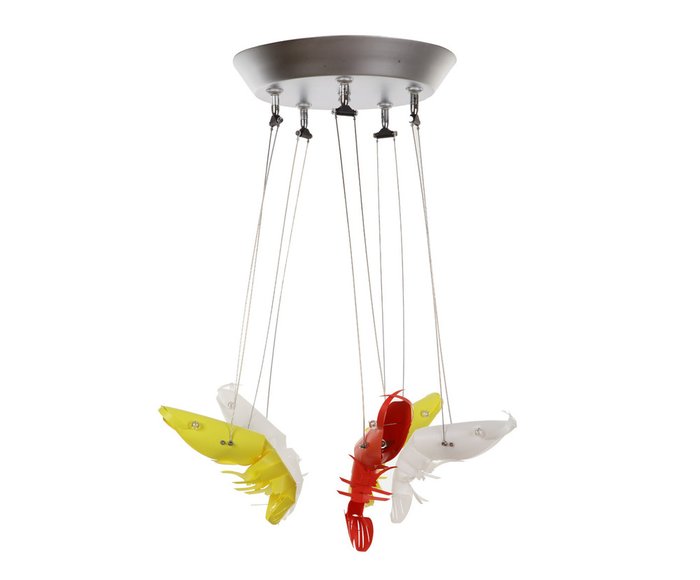 Дизайнерский потолочный светильник crystal light "Каракатицы" - купить Потолочные светильники в детскую по цене 14500.0