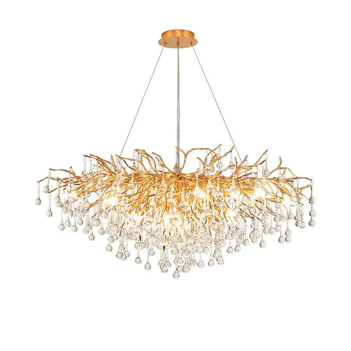 Люстра Droplet Chandelier oval L100