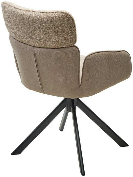 Стул Trisс вращающийся бежевого цвета - лучшие Обеденные стулья в INMYROOM