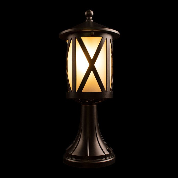 Ландшафтный светильник Ravenna 100016/370 (стекло, цвет белый) - купить Наземные светильники по цене 3730