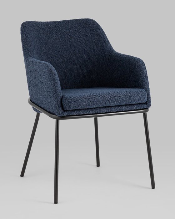 Стул Кози синего цвета - купить Обеденные стулья по цене 10990.0