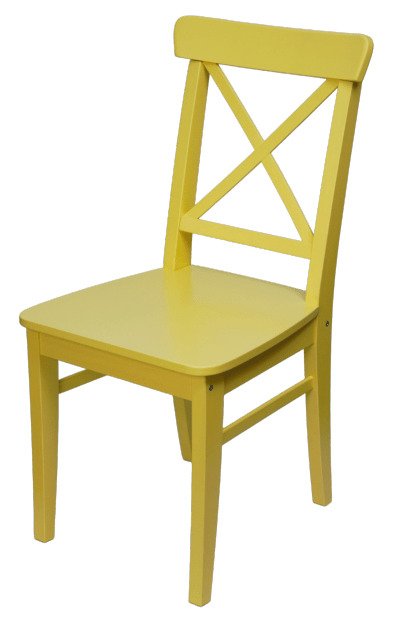Стул Ингольф желтого цвета - лучшие Обеденные стулья в INMYROOM