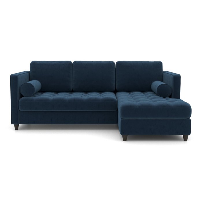 Диван-кровать Scott EKL синего цвета - купить Угловые диваны по цене 87900.0
