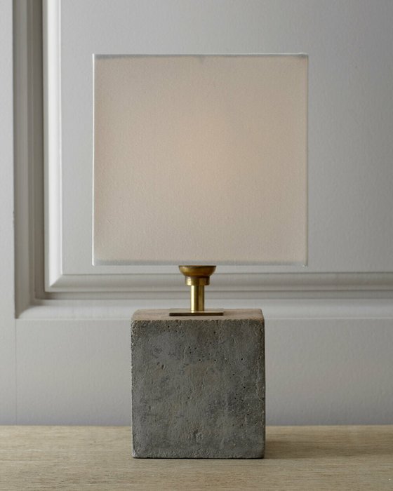 Настольная лампа Рьети с белым абажуром - купить Настольные лампы по цене 10738.0