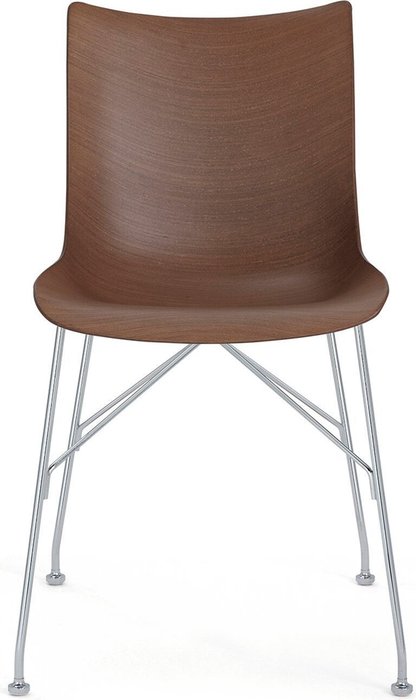 Стул P/Wood цвета темное дерево - купить Обеденные стулья по цене 70008.0