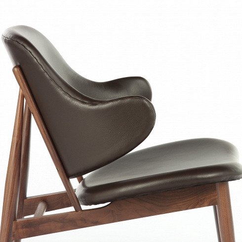 Кресло Kofod шоколодно-коричневое - купить Интерьерные кресла по цене 42322.0
