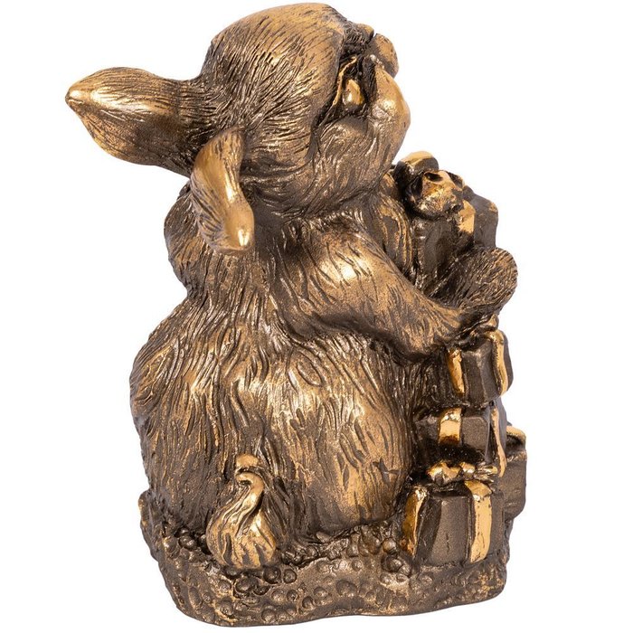 Статуэтка Кролик бронзового цвета - купить Фигуры и статуэтки по цене 2235.0