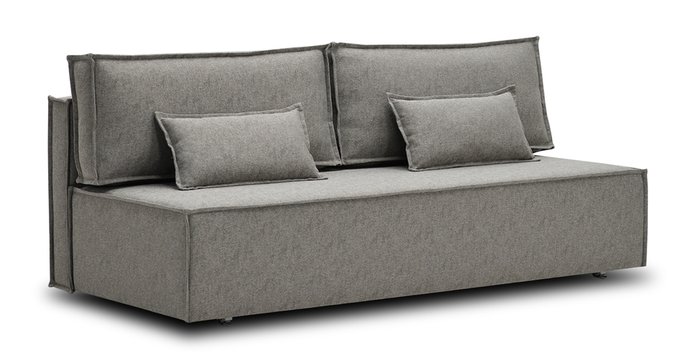 Диван-кровать Фабио светло-серого цвета - купить Прямые диваны по цене 25690.0