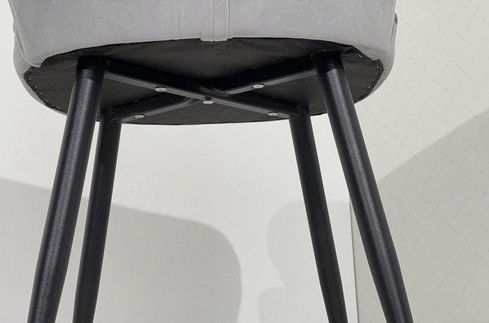 Стул Гудвин серого цвета - купить Обеденные стулья по цене 7880.0