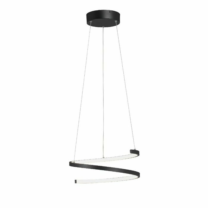 Подвесной светильник V3044-1/1S (металл, цвет черный) - лучшие Подвесные светильники в INMYROOM