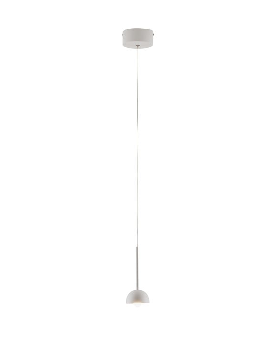 Подвесной светодиодный светильник Fiona белого цвета