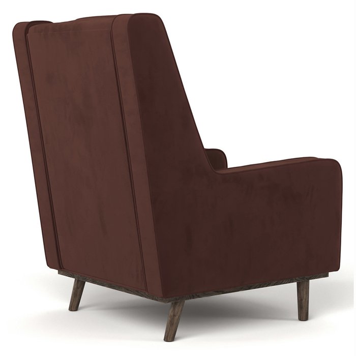Кресло Scott коричневого цвета - лучшие Интерьерные кресла в INMYROOM