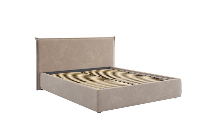 Кровать Лада 160х200 цвета капучино с основанием - купить Кровати для спальни по цене 31380.0