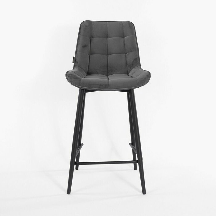 Барный стул Толедо темно-серого цвета - купить Барные стулья по цене 10500.0
