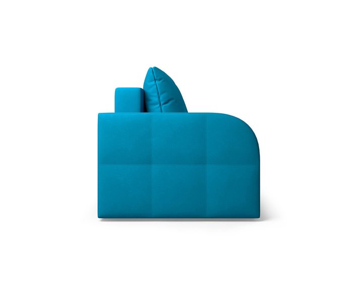 Прямой диван-кровать Марсель 3 светло-синего цвета - лучшие Прямые диваны в INMYROOM