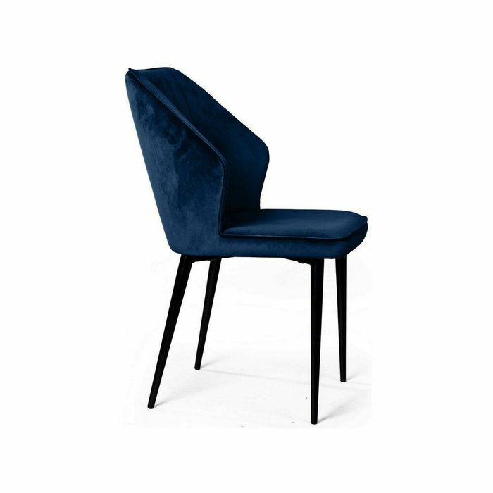 Стул Berg синего цвета - лучшие Обеденные стулья в INMYROOM