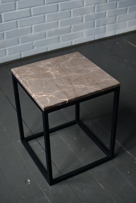 Кофейный стол Square черно-коричневого цвета - купить Кофейные столики по цене 14900.0