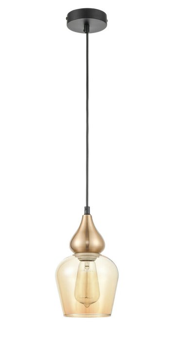 Подвесной светильник Simone янтарного цвета - купить Подвесные светильники по цене 3182.0