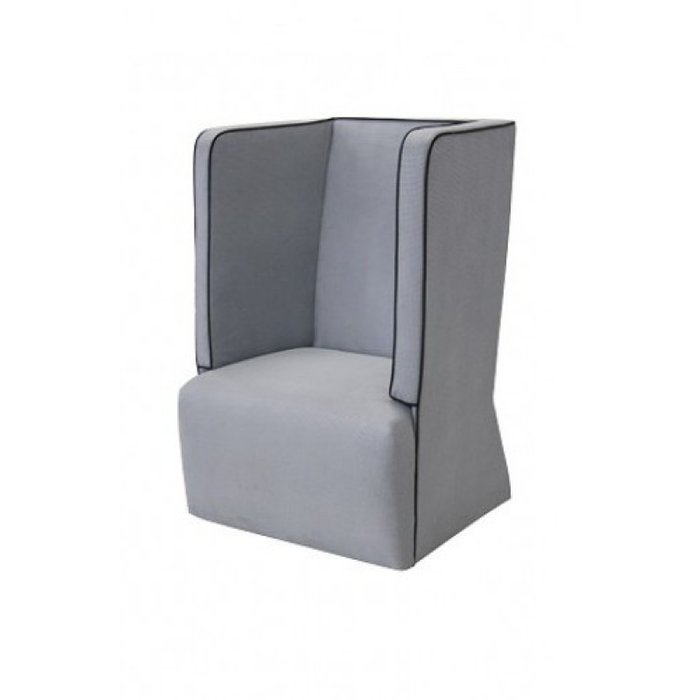 Высокое кресло Танго серого цвета