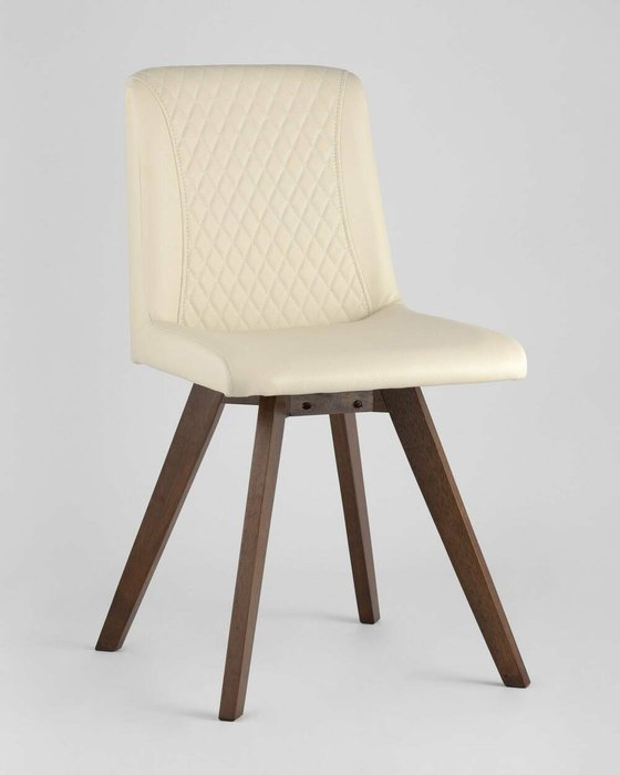 Набор из четырех стульев Marta Pu бежевого цвета - купить Обеденные стулья по цене 22990.0