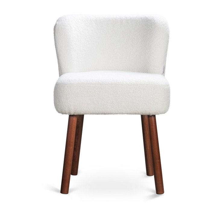 Кресло без подлокотников Cosiness белого цвета - купить Интерьерные кресла по цене 17575.0
