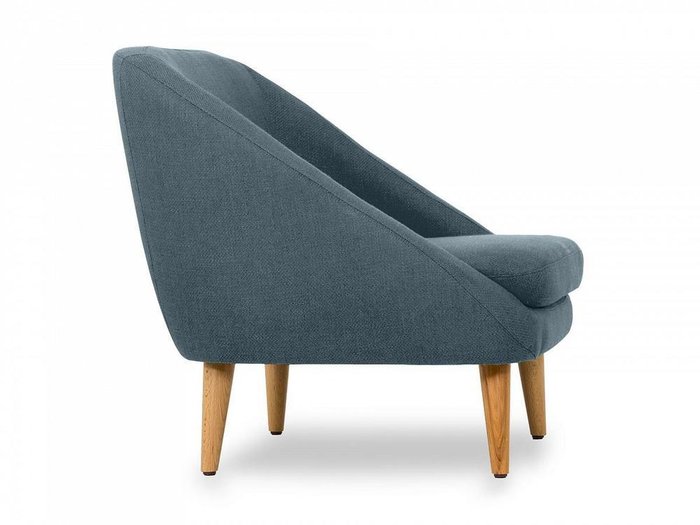 Кресло Corsica серо-синего цвета - лучшие Интерьерные кресла в INMYROOM
