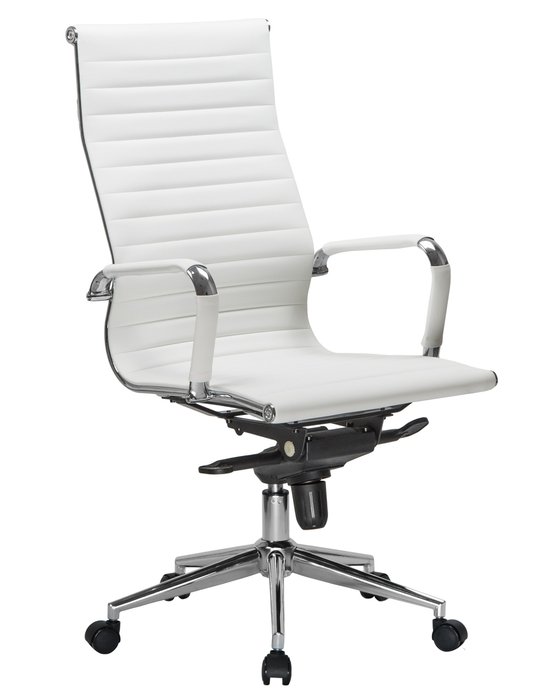 Офисное кресло для руководителей Clark белого цвета - купить Офисные кресла по цене 14550.0
