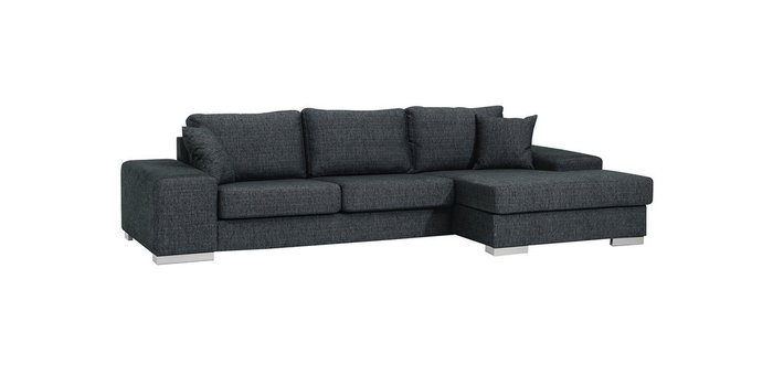 Угловой диван Magnum черного цвета