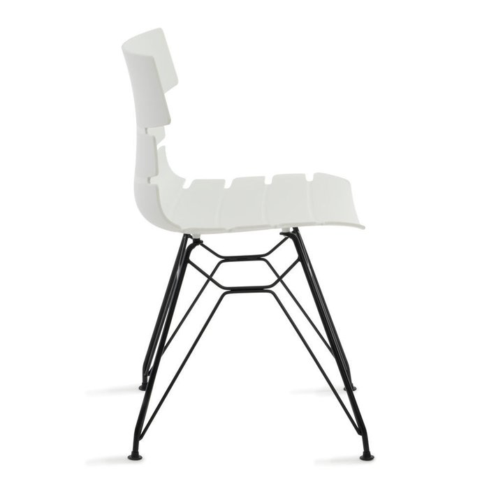 Набор из четырех стульев Hansen белого цвета - лучшие Обеденные стулья в INMYROOM