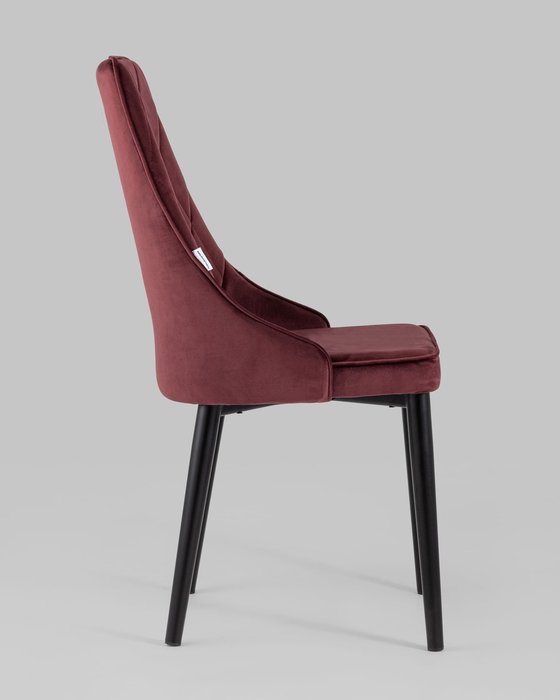 Стул Версаль бордового цвета - лучшие Обеденные стулья в INMYROOM