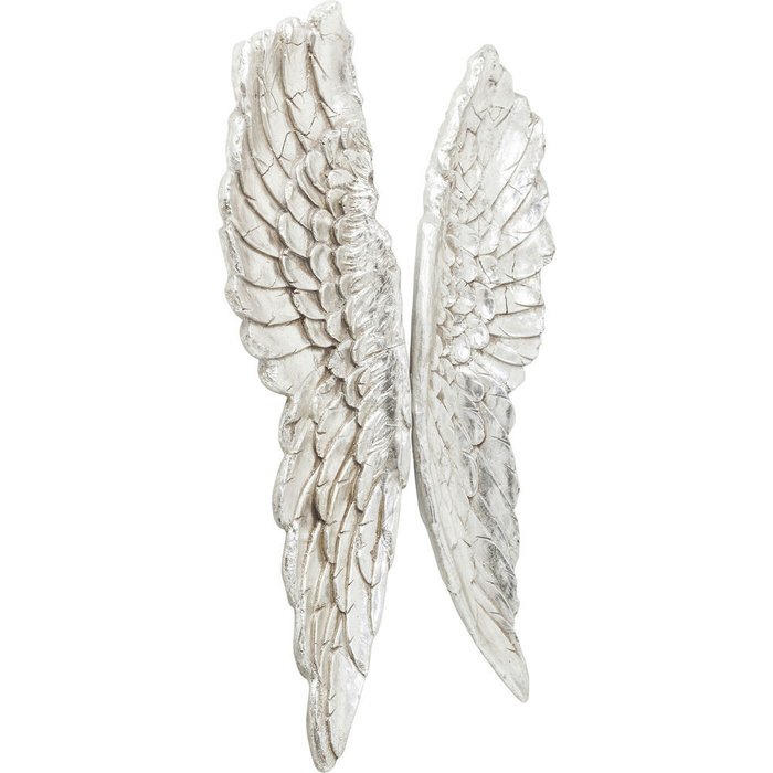 Украшение настенное Angels Wings серебряного цвета - купить Декор стен по цене 58790.0
