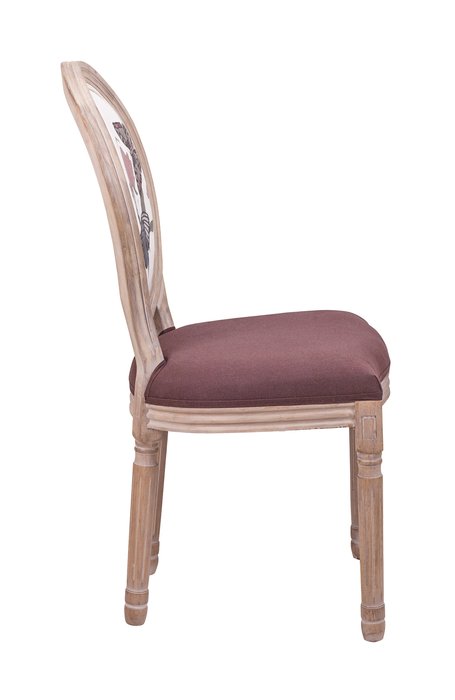 Интерьерный стул Volker butterfly v.2 коричневого цвета - лучшие Обеденные стулья в INMYROOM