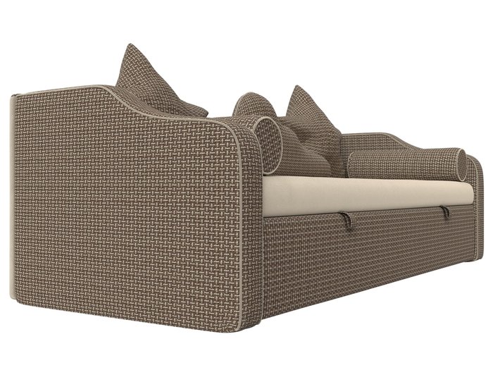 Диван-кровать Рико коричневого цвета - лучшие Прямые диваны в INMYROOM