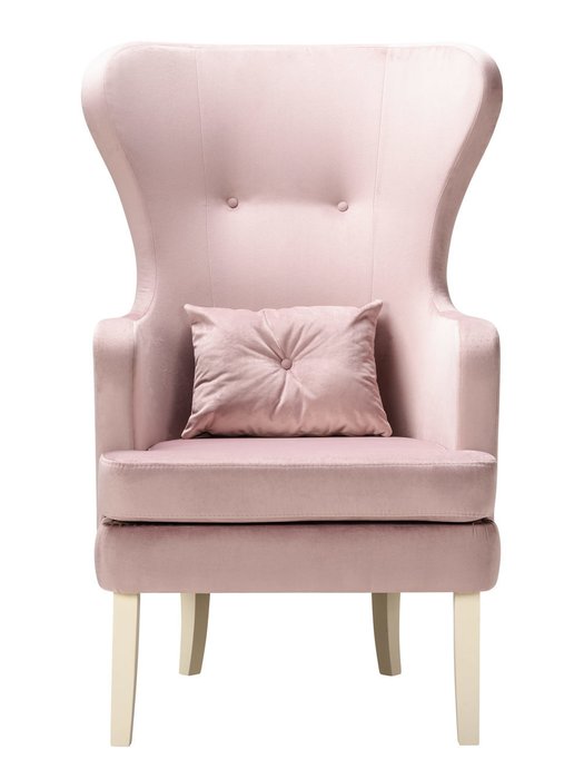 Кресло Хилтон Романтик розового цвета - лучшие Интерьерные кресла в INMYROOM