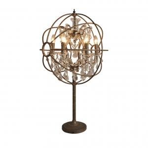 IRON ORB TABLE LAMP