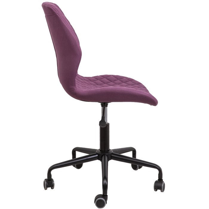 Кресло поворотное Delfin бордового цвета - лучшие Офисные кресла в INMYROOM