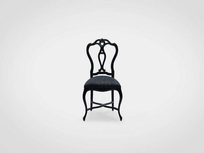 Стул «Венус» с красивой резной спинкой ручной работы - лучшие Обеденные стулья в INMYROOM