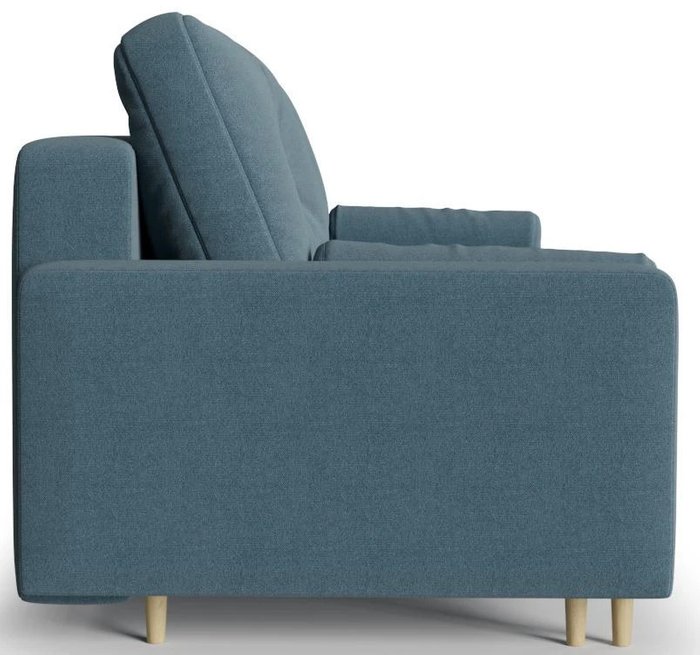 Диван-кровать прямой Белфаст unit blue темно-синего цвета - лучшие Прямые диваны в INMYROOM