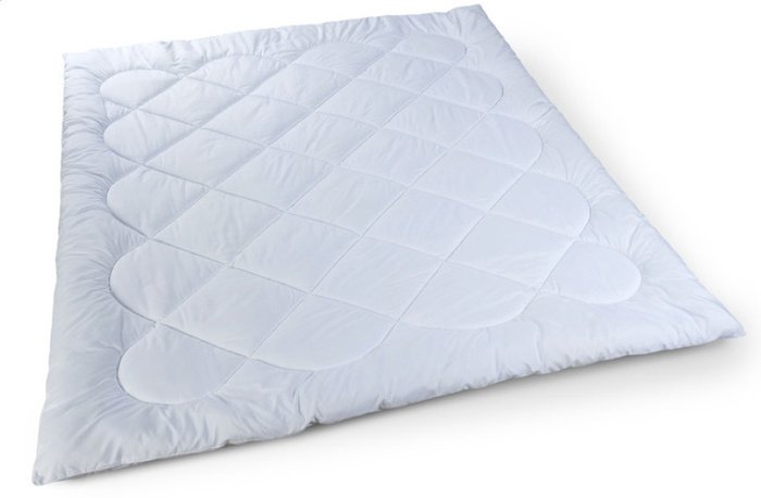Одеяло двуспальное Seine 200х220 белого цвета - купить Одеяла по цене 4730.0