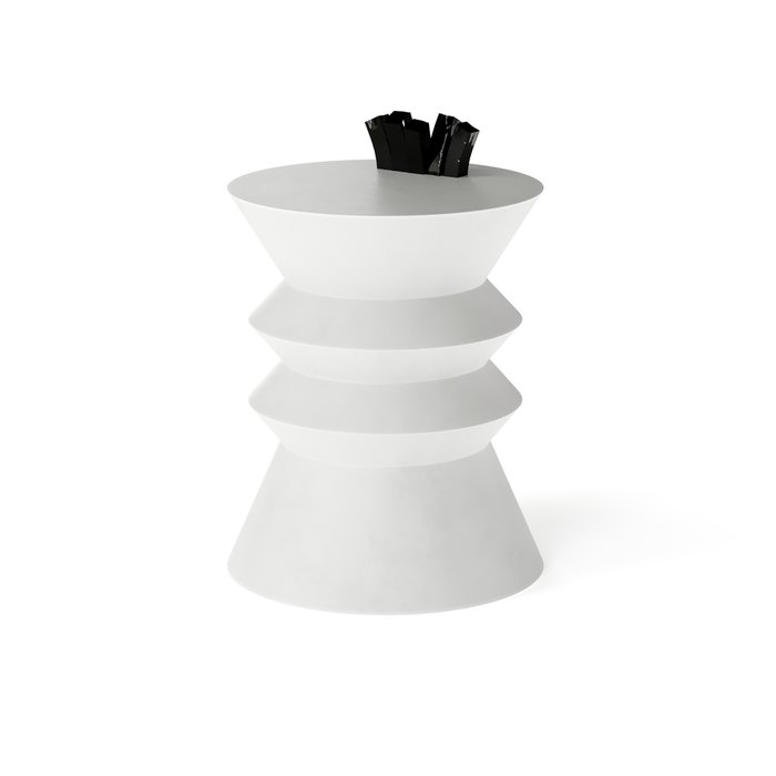 Кофейный стол Лабр белого цвета - купить Кофейные столики по цене 40121.0