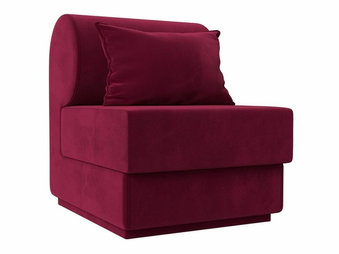 Кресло Кипр бордового цвета