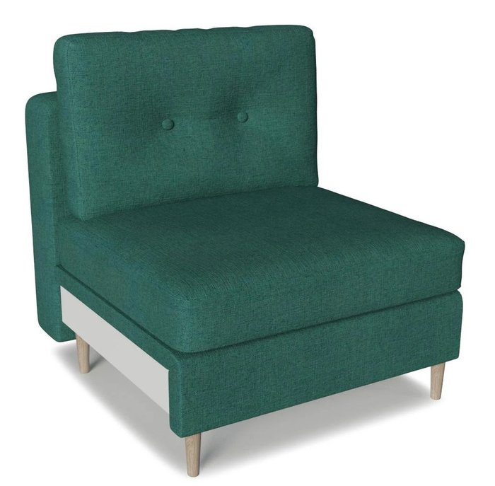 Модуль кресло Белфаст зеленого цвета