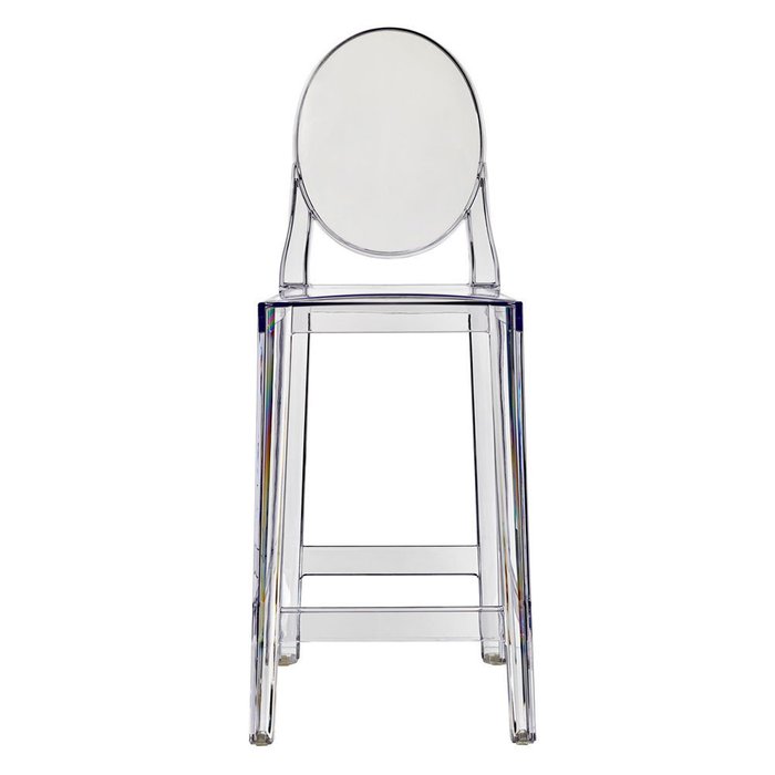 Стул барный Victoria Ghost прозрачный - купить Барные стулья по цене 14370.0