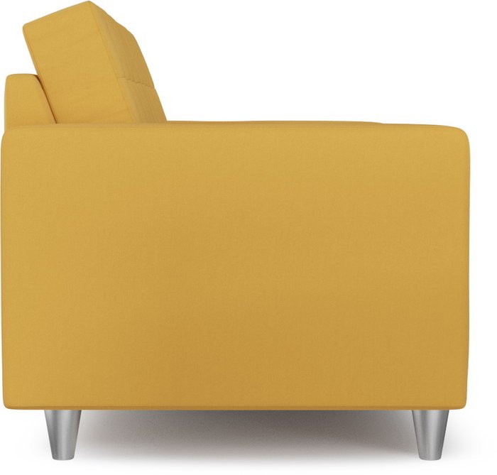 Диван-кровать Камелот Yellow горчичного цвета - лучшие Прямые диваны в INMYROOM