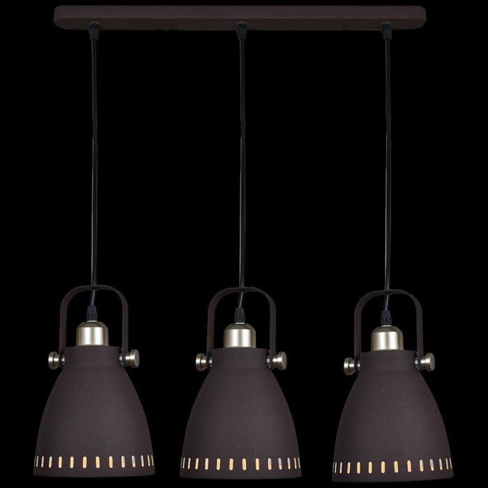 Подвесной светильник 08026-0.9-03 CF (металл, цвет коричневый) - лучшие Подвесные светильники в INMYROOM