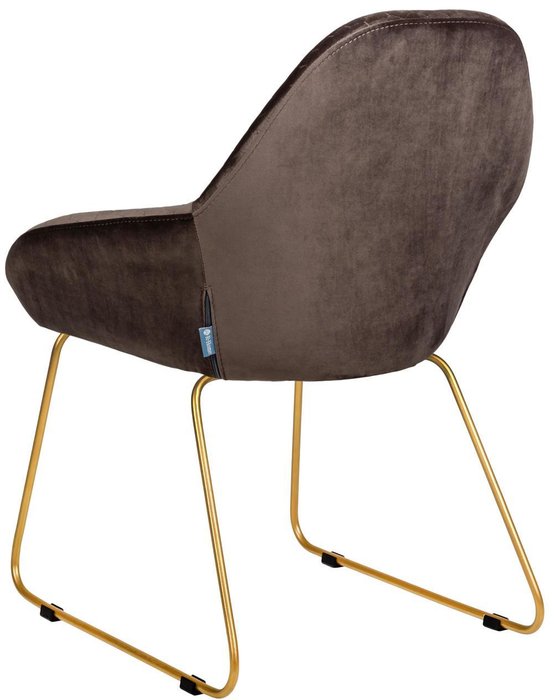 Стул с подлокотниками Kent коричневого цвета - купить Обеденные стулья по цене 13190.0
