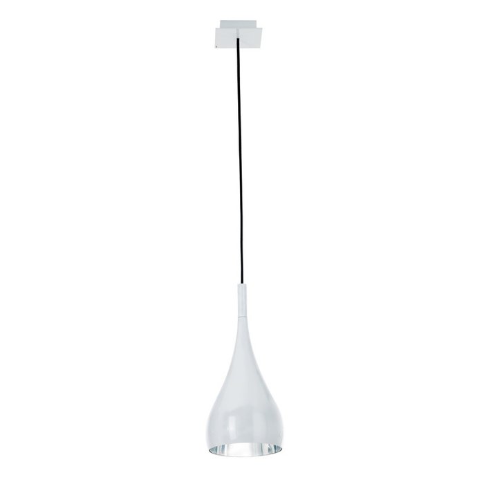 Подвесной светильник Fabbian Bijou с плафоном белого цвета из алюминия 
