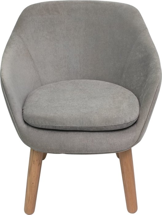 Кресло София Grey серого цвета - лучшие Интерьерные кресла в INMYROOM