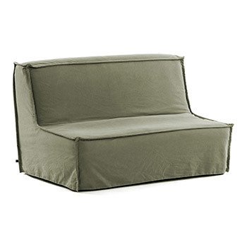 Диван-кровать Lyanna зеленого цвета - купить Прямые диваны по цене 75990.0