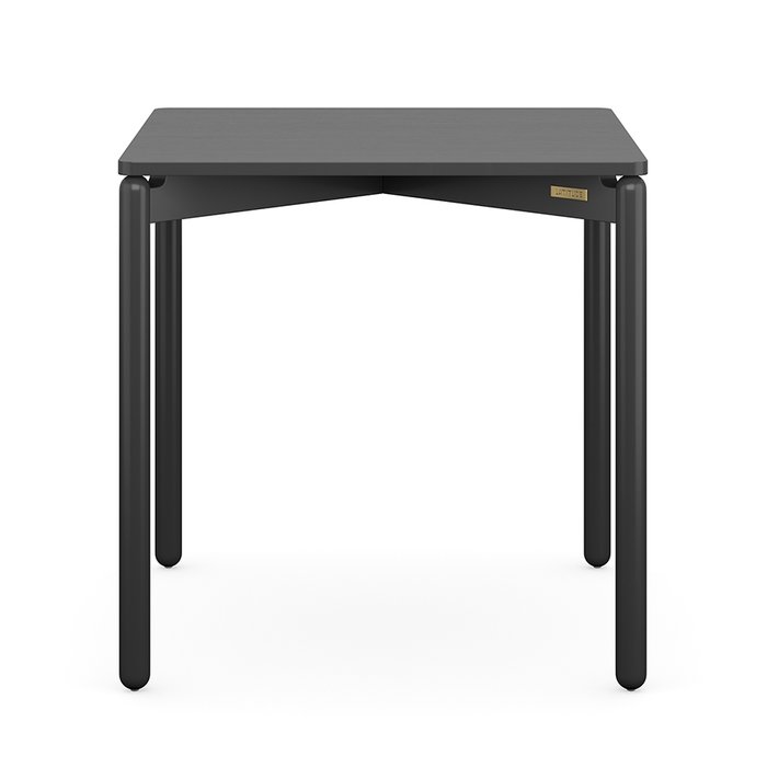 Стол обеденный Saga темно-серого цвета - купить Обеденные столы по цене 21900.0